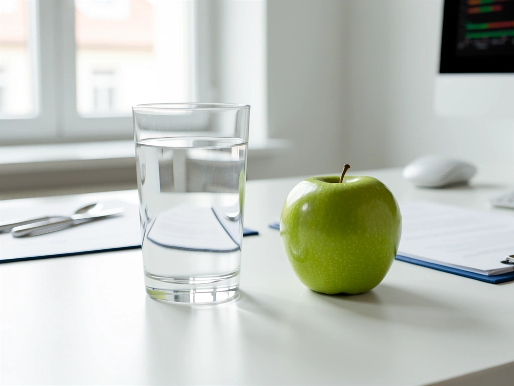 Professional nutrition workspace